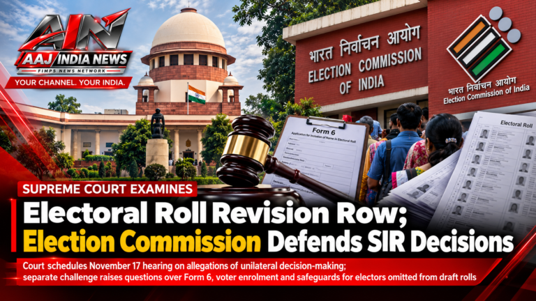 Supreme Court Examines Electoral Roll Revision Row; Election Commission Defends SIR Decisions